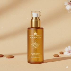 AlmondGlow Sweet Almond Hair Oil